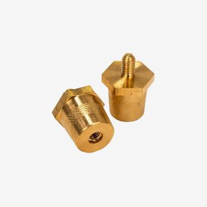 All-Brass Battery Terminal Adapters - converting Powersports Batteries quickly and easily providing a secure, precise fit for SAE automotive type battery cable