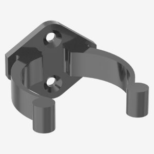 Plastic tube holder for 1 5/8" to 1 7/8" diameters